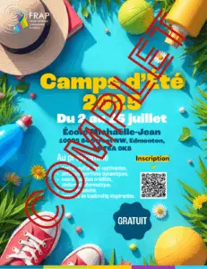 Camps d’été Edmondon 2025